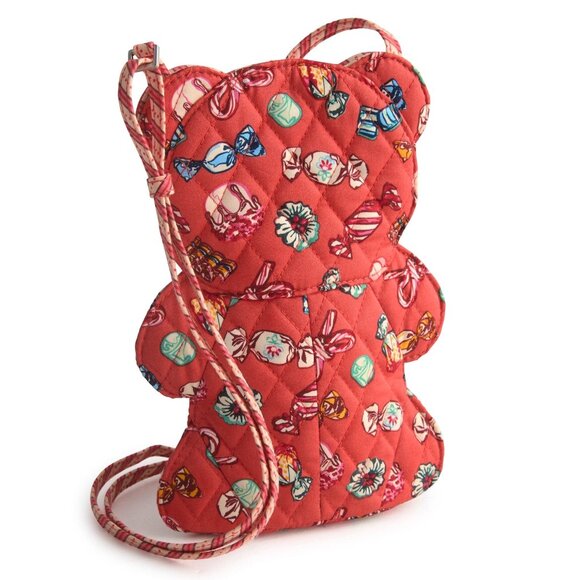 NWT $68 Price Firm Vera Bradley x Anthropologie Classic Bear Crossbody Bag 145. - Picture 9 of 11